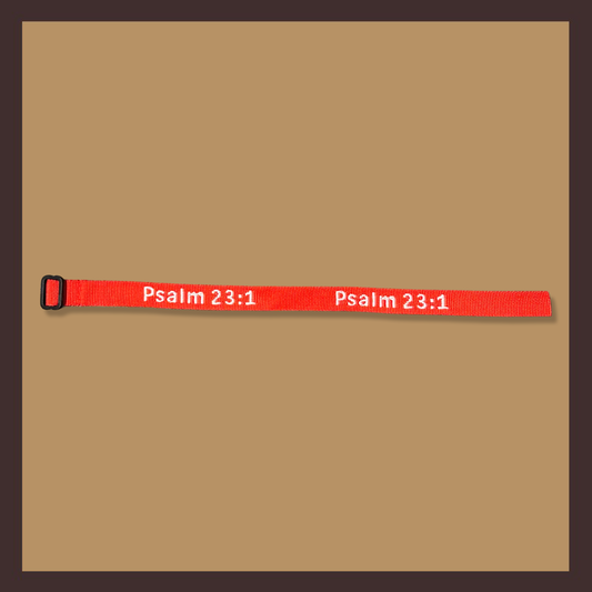 Psalm 23:1 Bible Verse Bracelet