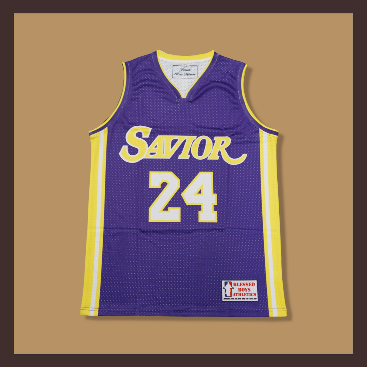 Luke 24 Basketball Jersey (Purple)