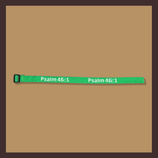 Psalm 46:1 Bible Verse Bracelet