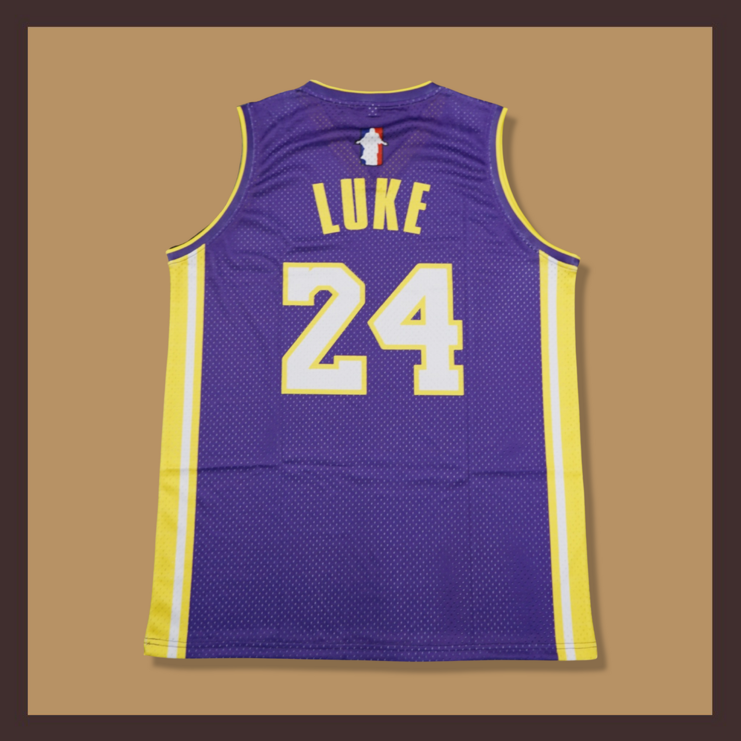 Luke 24 Basketball Jersey (Purple)